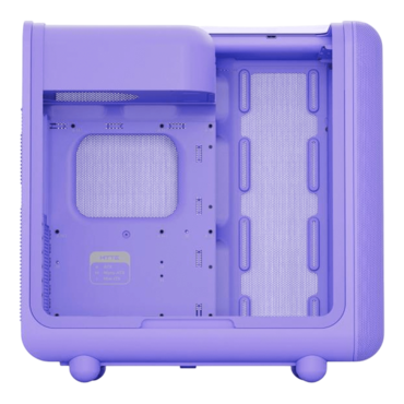 X50, Tempered Glass, No PSU, E-ATX, Taro Milk, Mid Tower Case