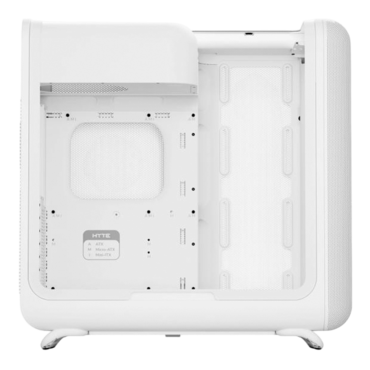 X50, Tempered Glass, No PSU, E-ATX, Snow White, Mid Tower Case