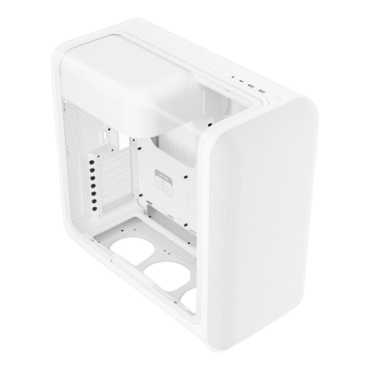 X50, Tempered Glass, No PSU, E-ATX, Snow White, Mid Tower Case