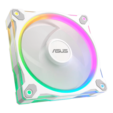 Prime MR120 ARGB 120mm, White, ARGB LEDs, 1600 RPM, 58 CFM, 21 dBA, Cooling Fan