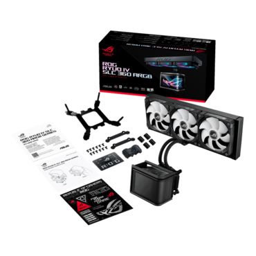 ROG Ryuo IV SLC 360 ARGB, 360mm Radiator, Liquid Cooling System