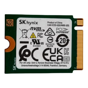 1TB HFS001TEJ9X108N, 4500 / 3500 MB/s, 3D NAND, PCIe NVMe 4.0 x4, M.2 2230 SSD