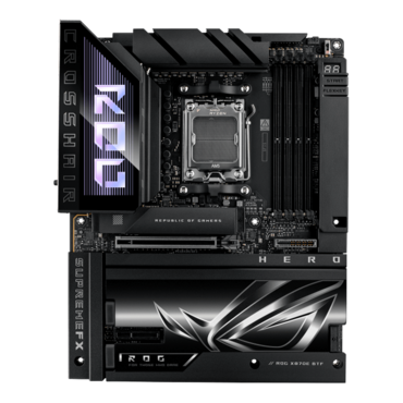 ROG CROSSHAIR X870E HERO BTF, AMD X870E Chipset, AM5, ATX Motherboard