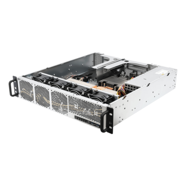 2U1G-B650/EVAC, 2U, AMD B650E, 2x M.2 NVMe, 4x DDR5, 2x 1GbLAN, 1200W Rdt PSU
