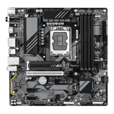 B760M DS3H WIFI6E GEN5, Intel® B760 Chipset, LGA 1700, microATX Motherboard