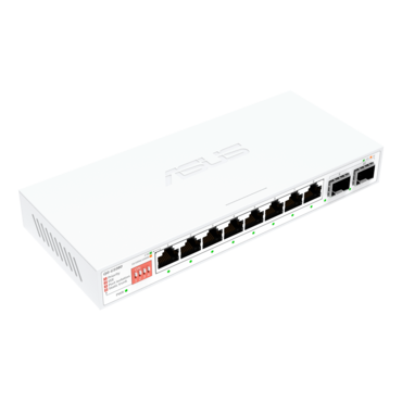 QG-U1080, 2 Port 10G SFP+, 8 Ports 2.5G Unmanaged Switch - TAA Compliant