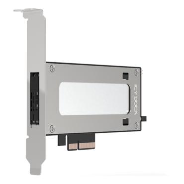 ExpressSlot Elite MB840M5P-B, M.2 NVMe SSD to PCIe 5.0 x4 Mobile Rack Enclosure /Adapter for PCIe Expansion Slot