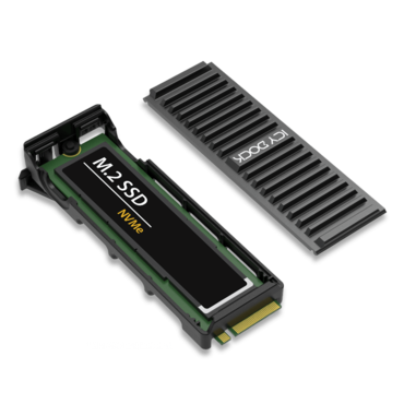 ExpressSlot Core MB312M4P-B, 2 Bay Removable M.2 NVMe SSD to PCIe 4.0 x8 Mobile Rack Adapter Card for PCIe Expansion Slot