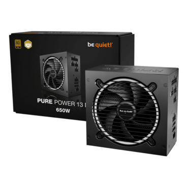 Pure Power 13 M, 80 PLUS Gold 650W, Fully Modular, ATX Power Supply