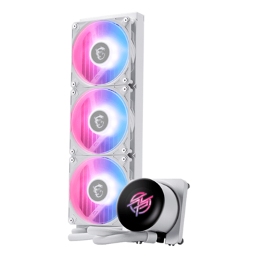 MPG CORELIQUID P13 360, White, 360mm Radiator, Liquid Cooling System