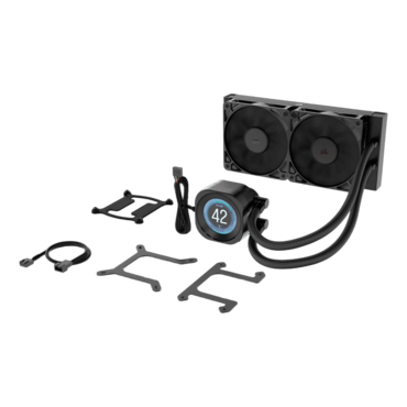 NAUTILUS 240 RS LCD, 240mm Radiator, Liquid Cooling System