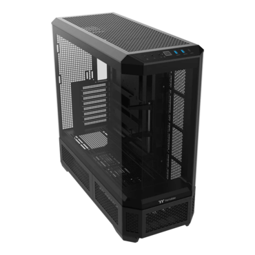 View 600 TG, Tempered Glass, No PSU, E-ATX, Black, Full Tower Case