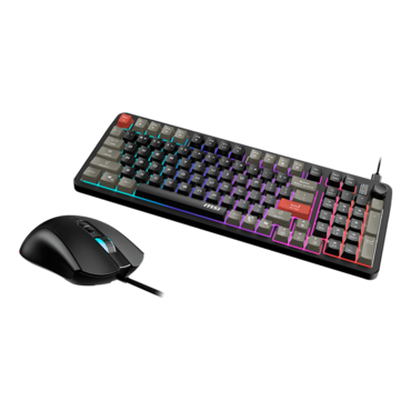 FORGE GK110 COMBO, RGB, Wired, Black, Membrane Gaming Keyboard & Mouse