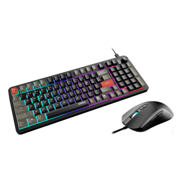 FORGE GK110 COMBO, RGB, Wired, Black, Membrane Gaming Keyboard & Mouse