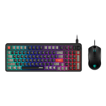 FORGE GK110 COMBO, RGB, Wired, Black, Membrane Gaming Keyboard & Mouse