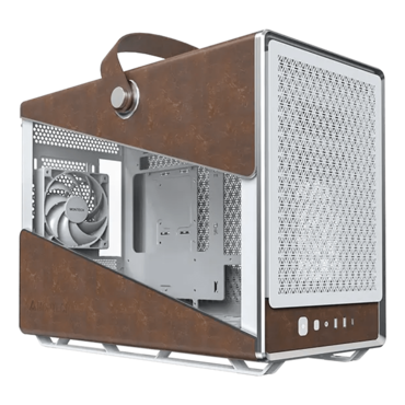 Heritage PRO, w/ Window, No PSU, microATX, White, Mini Tower Case