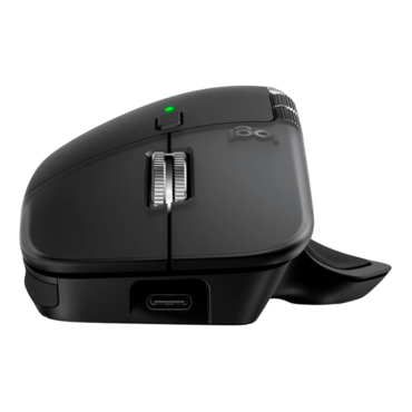 MX Master 4, 8000-dpi, Bluetooth/Wireless, Black, Optical Ergonomic Mouse