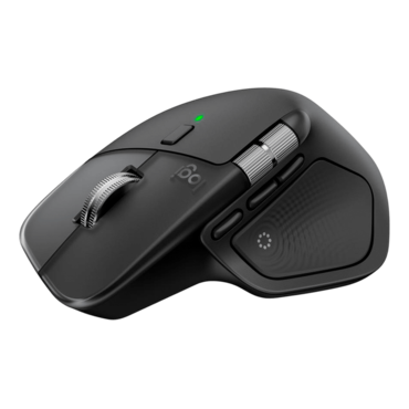 MX Master 4, 8000-dpi, Bluetooth/Wireless, Black, Optical Ergonomic Mouse