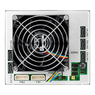 IW-SK35-02, 3x 5.25" to 5x 3.5"/2.5", SAS/SATA 6Gb/s, SSD/HDD, Hot Swap Module - TAA Compliant