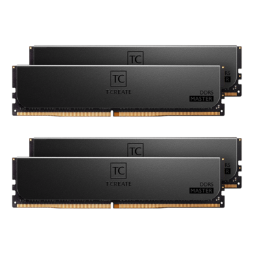 64GB (4 x 16GB) T-CREATE MASTER DDR5 6800MHz, CL34, Black, DIMM Memory - TAA Compliant