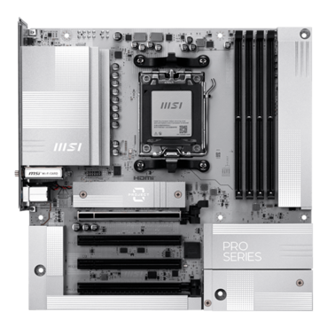 PRO B850M-A WIFI PZ, AMD B850 Chipset, AM5, microATX Motherboard