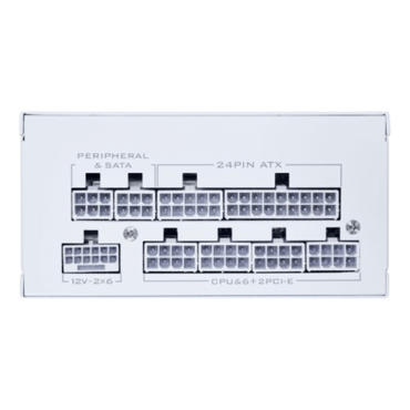 SP850 V2, 80 PLUS Gold 850W, White, Fully Modular, SFX Power Supply