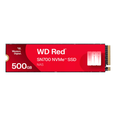 500GB WD Red SN700, 3430 / 2600 MB/s, TLC NAND, PCIe NVMe 3.0 x4, M.2 2280 SSD