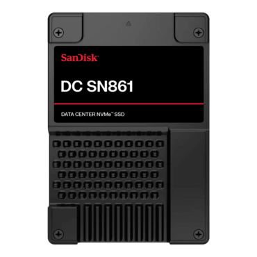 6.4TB DC SN861 15mm, 13700 / 7500 MB/s, 3D NAND, PCIe NVMe 5.0 x4, SED, TCG Opal SSC, U.2 2.5&quot; SSD