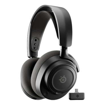 Arctis Nova 7P Wireless Gen 2, Bluetooth/Wireless, Black, Gaming Headset