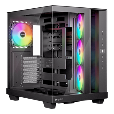 Light Base 500 LX, Tempered Glass, No PSU, ATX, Black, Mid Tower Case