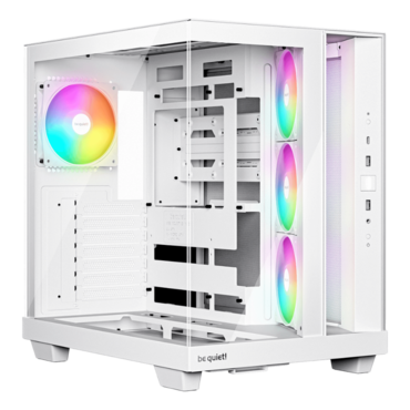 Light Base 500 LX, Tempered Glass, No PSU, ATX, White, Mid Tower Case