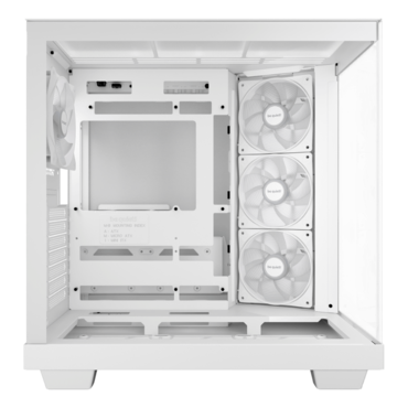 Light Base 500 LX, Tempered Glass, No PSU, ATX, White, Mid Tower Case