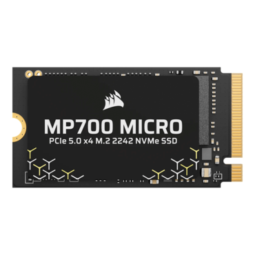 4TB MP700 MICRO, 10000 / 8500 MB/s, 3D TLC NAND, PCIe NVMe 5.0 x4, M.2 2242 SSD