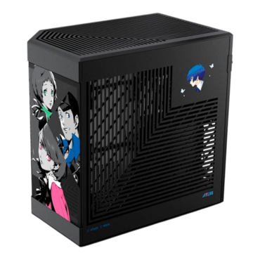 Persona 3 Reload Y60 Bundle, Tempered Glass, No PSU, E-ATX, Black, Mid Tower Case