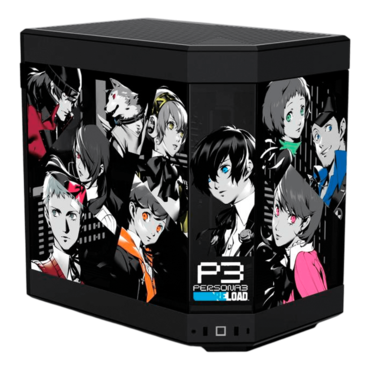 Persona 3 Reload Y60 Bundle, Tempered Glass, No PSU, E-ATX, Black, Mid Tower Case