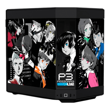 Persona 3 Reload Y60 Bundle, Tempered Glass, No PSU, E-ATX, Black, Mid Tower Case