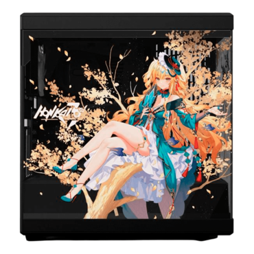 Official Y40 Songque &quot;Encased Fortune&quot; Case Bundle, Tempered Glass, No PSU, ATX, Black, Mid Tower Case