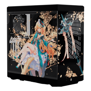 Official Y40 Songque &quot;Encased Fortune&quot; Case Bundle, Tempered Glass, No PSU, ATX, Black, Mid Tower Case