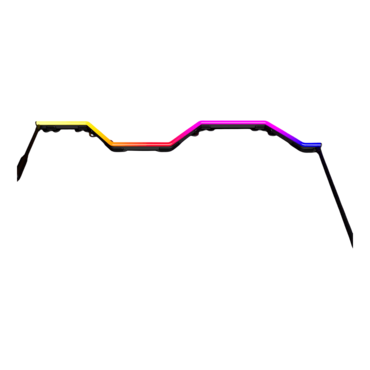 Noodle N60, Black, Smooth Digital Lighting