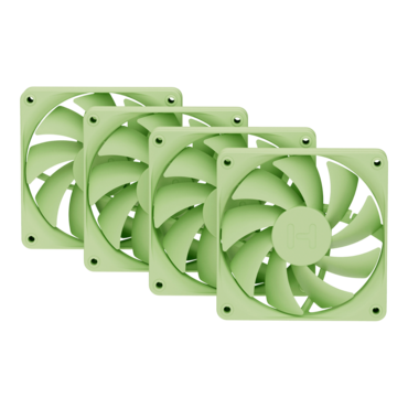 FA12 Matcha Milk 4 x 120mm, 1500 RPM, 72 CFM, 28 dBA, Cooling Fans