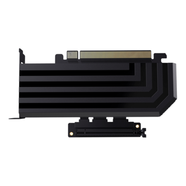 PCIE40 4.0 Luxury, Pitch Black, Riser Cable