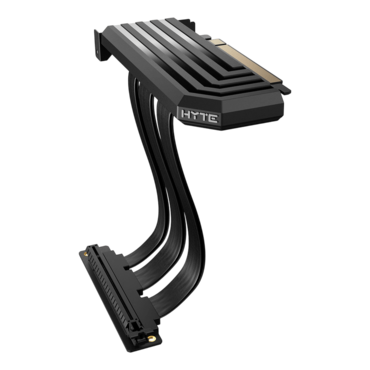 PCIE40 4.0 Luxury, Pitch Black, Riser Cable