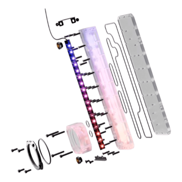 Y60 Distro, ARGB, for Y60, Standalone Distribution Plate