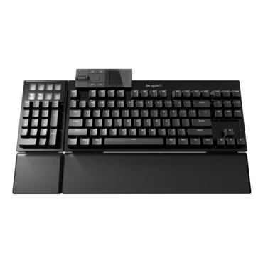 Dark Mount Silent Tactile, RGB, be quiet! Silent Tactile, Wired, Black, Mechanical Gaming Keyboard