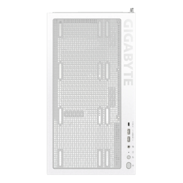 C500 PANORAMIC STEALTH ICE, Tempered Glass, No PSU, ATX, White, Mid Tower Case