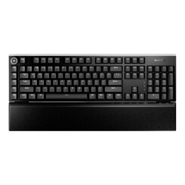 Light Mount Silent Tactile, RGB, be quiet! Silent Tactile, Wired, Black, Mechanical Gaming Keyboard