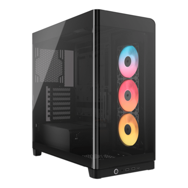 FRAME 4500X RS-R ARGB, Tempered Glass, No PSU, E-ATX, Black, Mid Tower Case