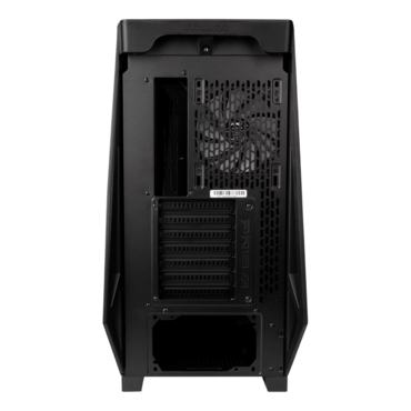 PRISM, Tempered Glass, No PSU, ATX, Black, Mid Tower Case