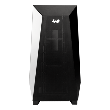 PRISM, Tempered Glass, No PSU, ATX, Black, Mid Tower Case