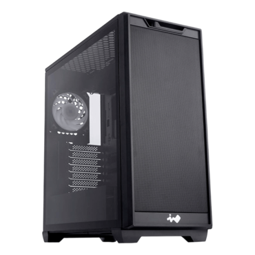 D5, Tempered Glass, No PSU, E-ATX, Black, Mid Tower Case